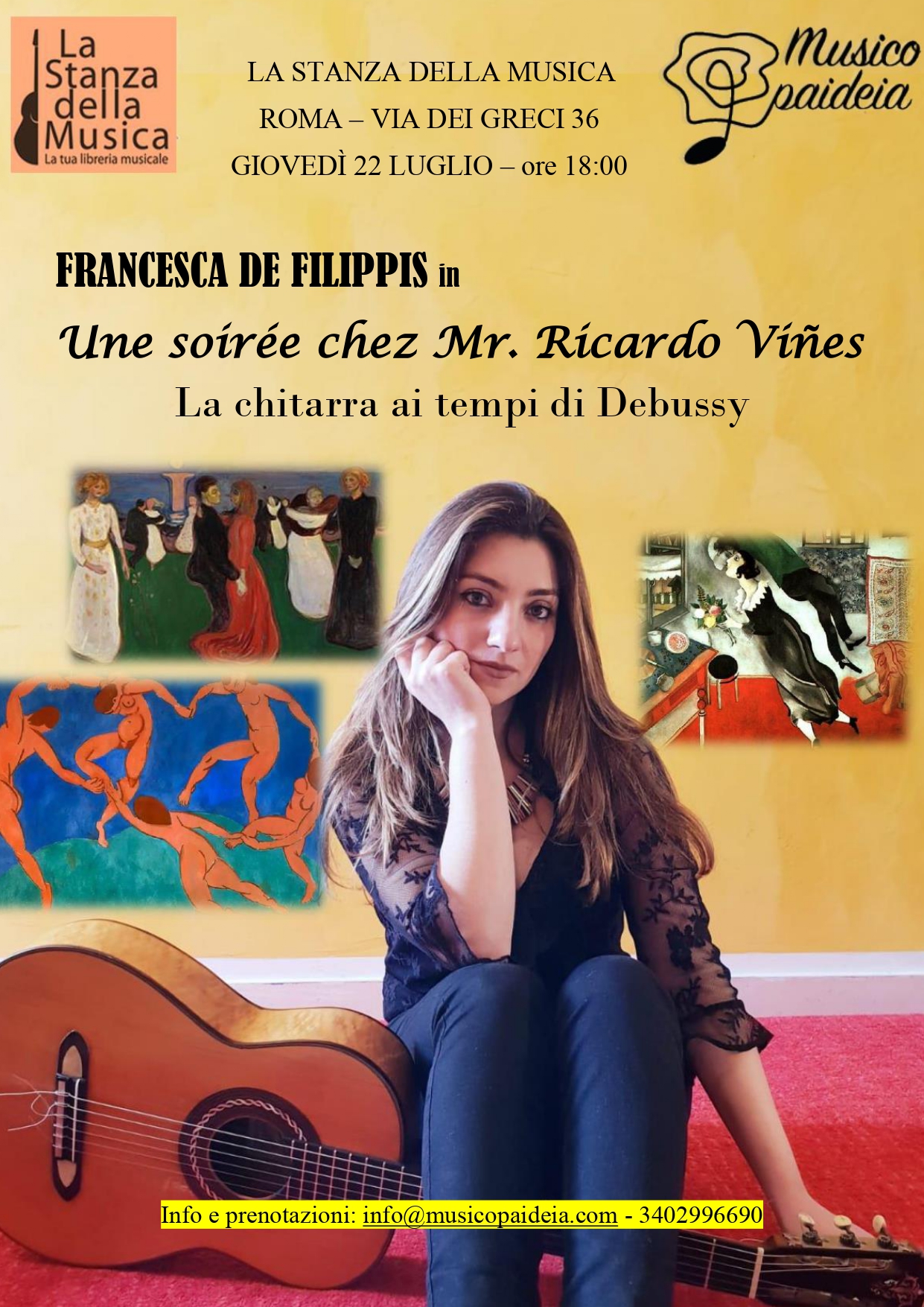 FRANCESCA DE FILIPPIS - Une Soirée chez Mr. Ricardo Viñes - Musicopaideia